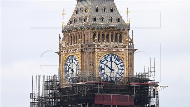 BRITAIN MONUMENTS BIG BEN RESTORATION