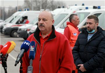 Konferencija za medije vozača saniteta