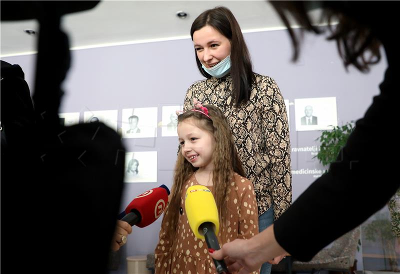 Konferencija za medije u  Klinici za dječje bolesti Zagreb