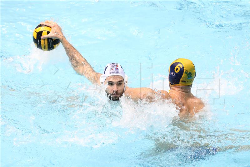 Druga utakmica hrvatskog vaterpola Kupa VK Jug Adriatic osiguranje - HAVK Mladost