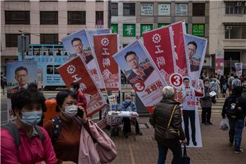 CHINA HONG KONG LEGCO ELECTIONS