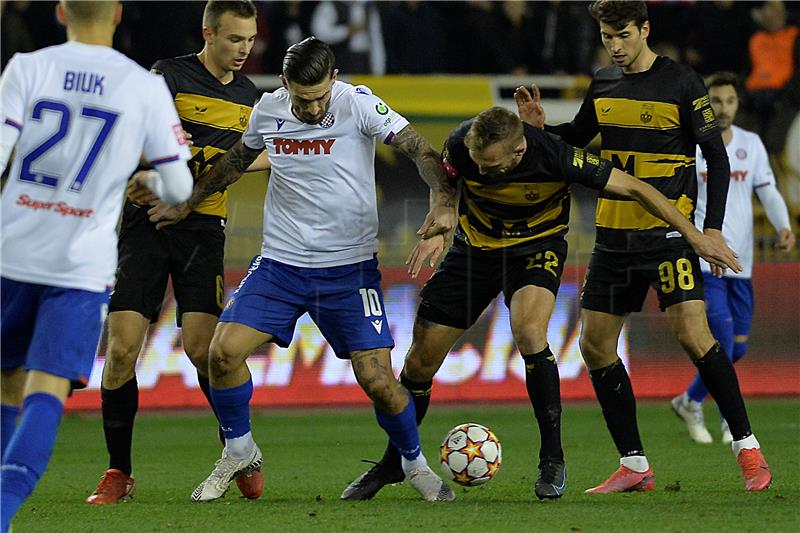 Utakmica 20. kola Prve HNL Hajduk - Osijek 