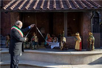 ITALY ROME CHRISTMAS NATIVITY SCENE