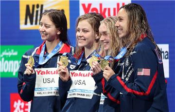 UAE SWIMMING FINA SHORT COURSE WORLD CHAMPIONSHIPS