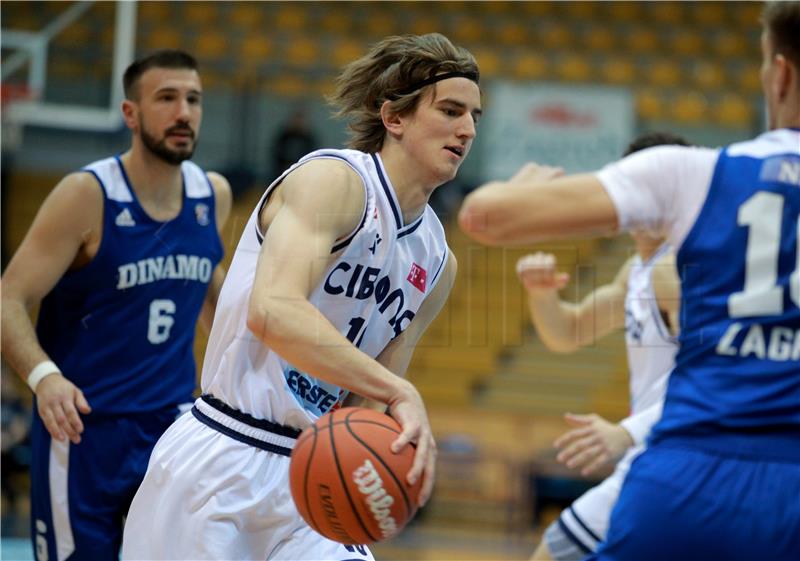 Utakmica osmine finala košarkaškog Kupa Krešimira Ćosića: Dinamo Zagreb - Cibona