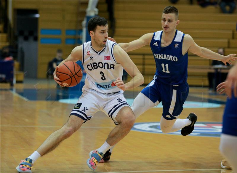 Utakmica osmine finala košarkaškog Kupa Krešimira Ćosića: Dinamo Zagreb - Cibona