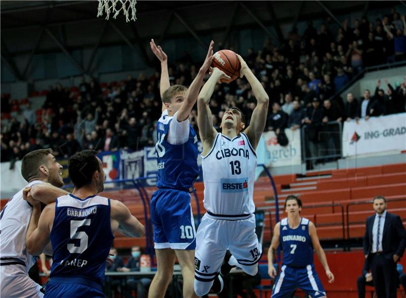 Utakmica osmine finala košarkaškog Kupa Krešimira Ćosića: Dinamo Zagreb - Cibona