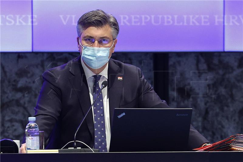 Plenković: Zaraza se brže širi u Dalmaciji, važno je ne opustiti se za blagdane