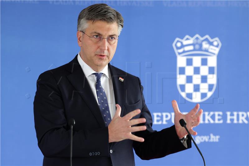 Plenković nakon sjednice Vlade