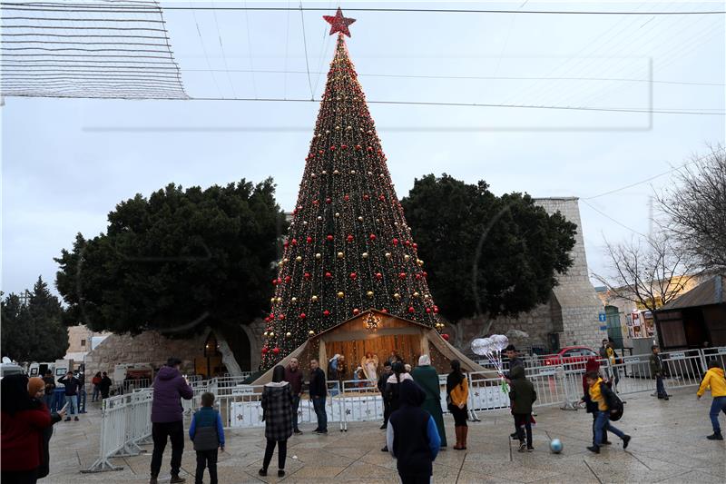 MIDEAST PALESTINIANS CHRISTMAS