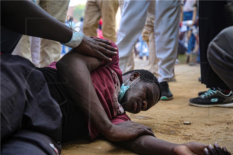 SUDAN ANTI COUP PROTEST