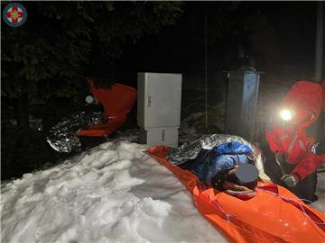 Na Sljemenu teško ozlijeđena dvojica 18-godišnjaka pri spustu na strunjači