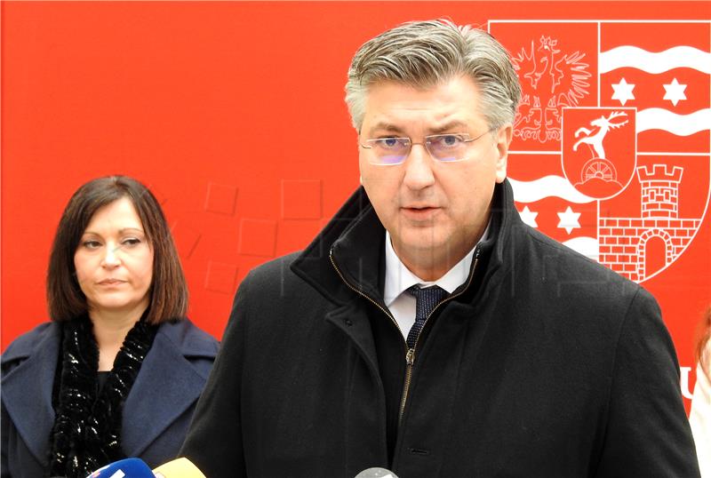 Plenković: Obnova nakon potresa treba biti brža, svi trebamo raditi više i bolje