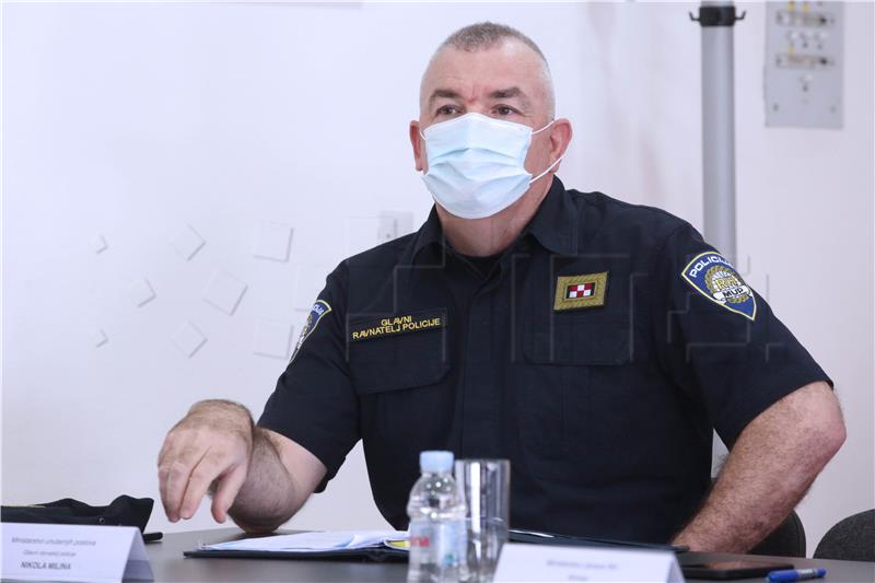 Glavni ravnatelj policije Nikola Milina pozitivan na koronavirus