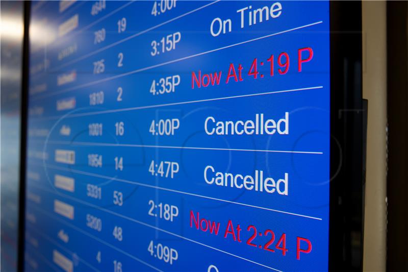 USA COVID19 FLIGHT CANCELLATIONS