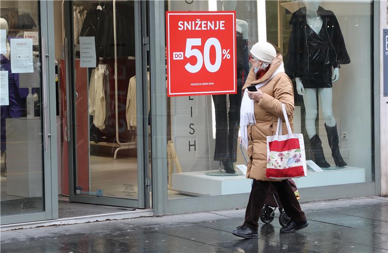 Početak sniženja u zagrebačkim trgovinama