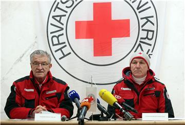 Tiskovna konferencija HCK-a godinu dana nakon potresa u Petrinji