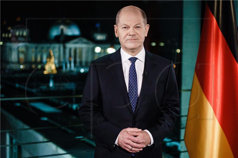 GERMANY GOVERNMENT SCHOLZ NEW YEAR SPEECH