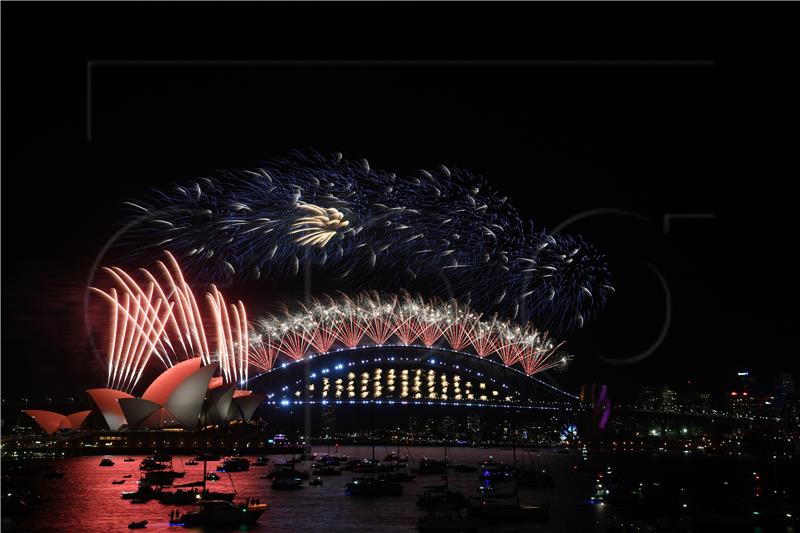 AUSTRALIA NEW YEARS EVE FIREWORKS