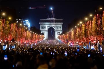 FRANCE PARIS NEW YEAR