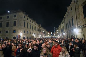 Doček 2022. na dubrovačkom Stradunu