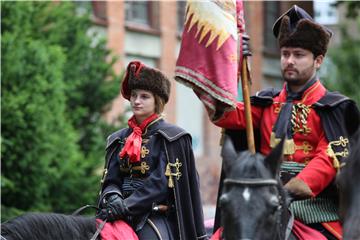 Cravat Regiment performs changing of guard ceremony on New Year Day