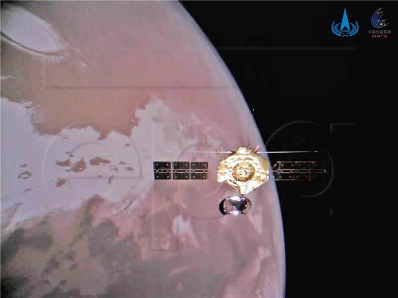 CHINA SPACE MARS MISSION TIANWEN