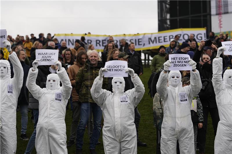 NETHERLANDS CORONAVIRUS MEASURES PROTEST