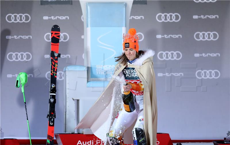 Petra Vlhova pobjednica slalomske utrke Snow Queen Trophy