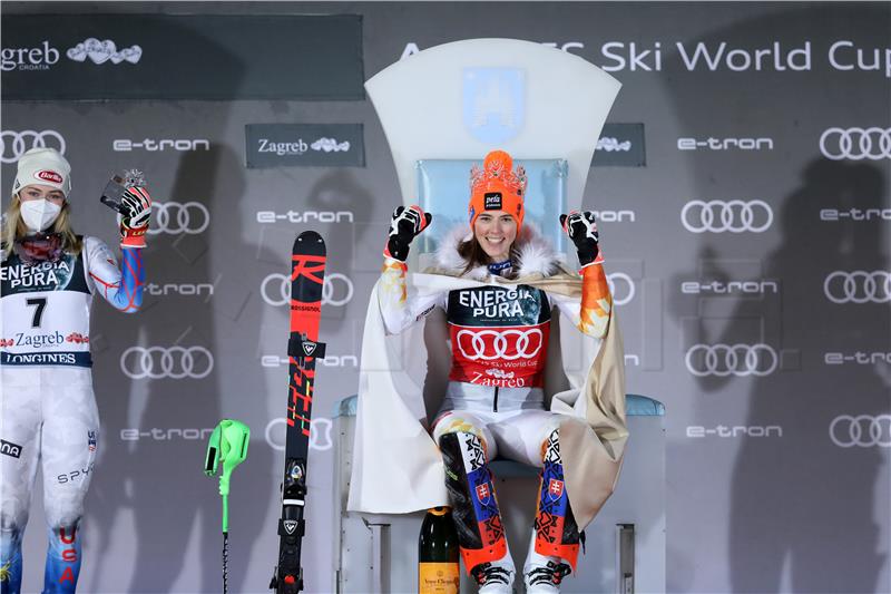 Petra Vlhova pobjednica slalomske utrke Snow Queen Trophy