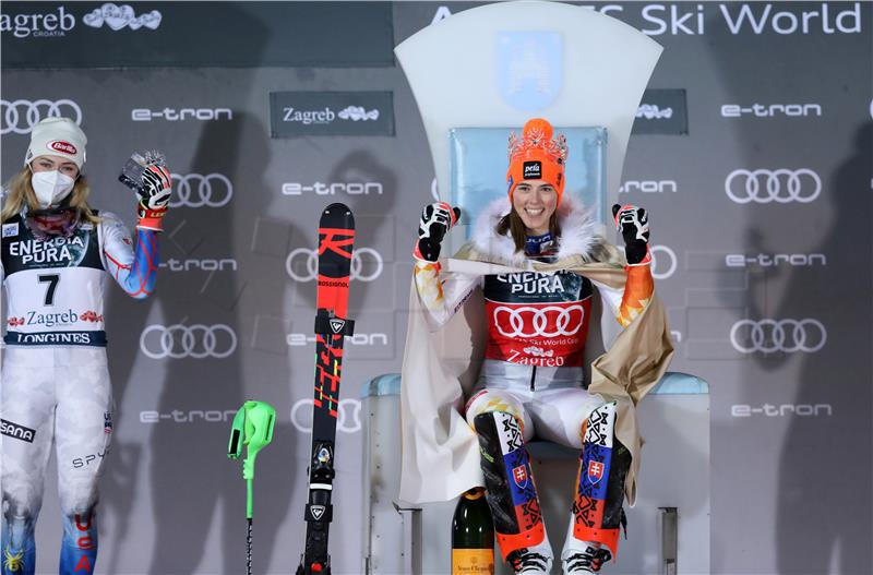 Petra Vlhova pobjednica slalomske utrke Snow Queen Trophy