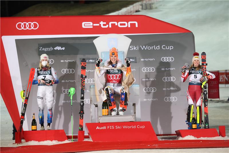 Petra Vlhova pobjednica slalomske utrke Snow Queen Trophy