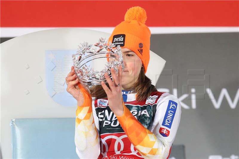 Petra Vlhova pobjednica slalomske utrke Snow Queen Trophy