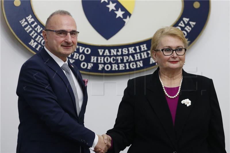 Foreign ministers say BiH and Croatia are and will remain friends