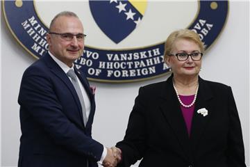 Foreign ministers say BiH and Croatia are and will remain friends