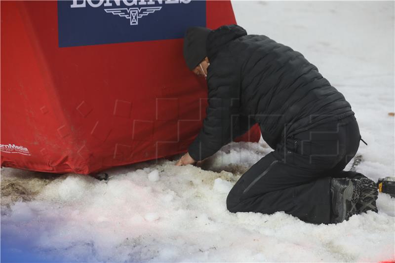 Otkazan slalom na Sljemenu