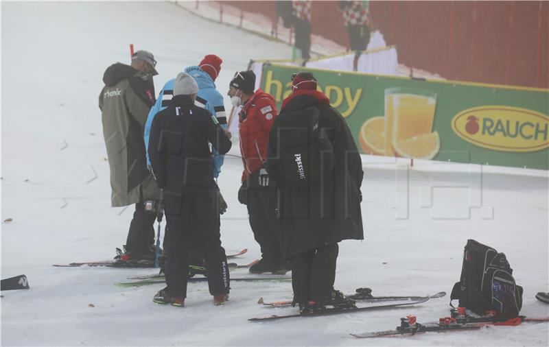 Otkazan slalom na Sljemenu