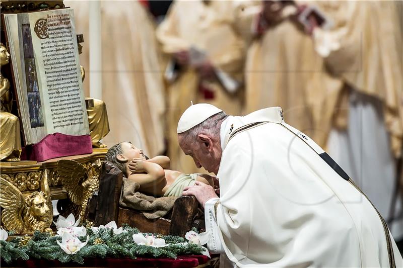 VATICAN POPE FRANCIS EPIPHANY MASS