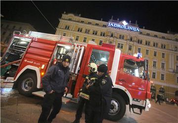 Požar u stanu u centru Rijeke