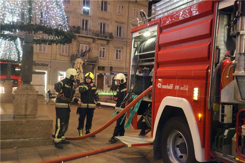 Požar u stanu u centru Rijeke