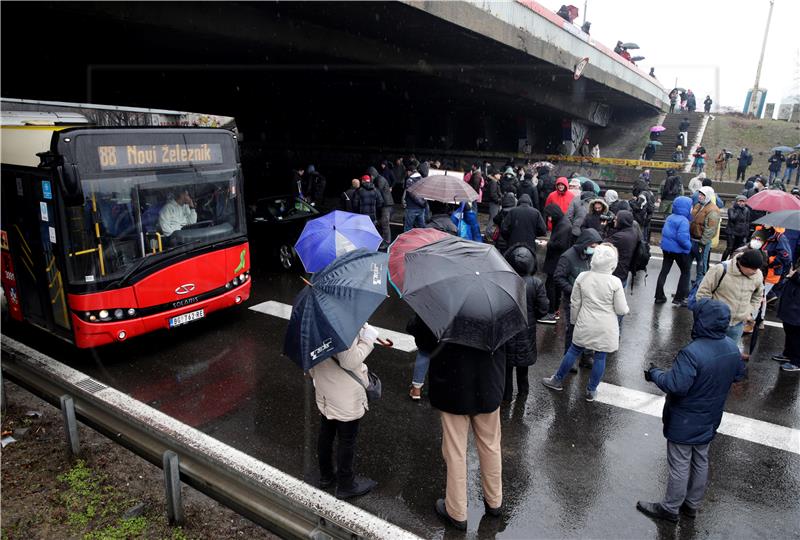 SERBIA RIO TINTO PROTEST