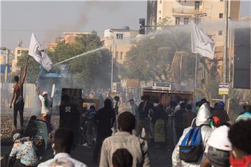 SUDAN CRISIS PROTEST