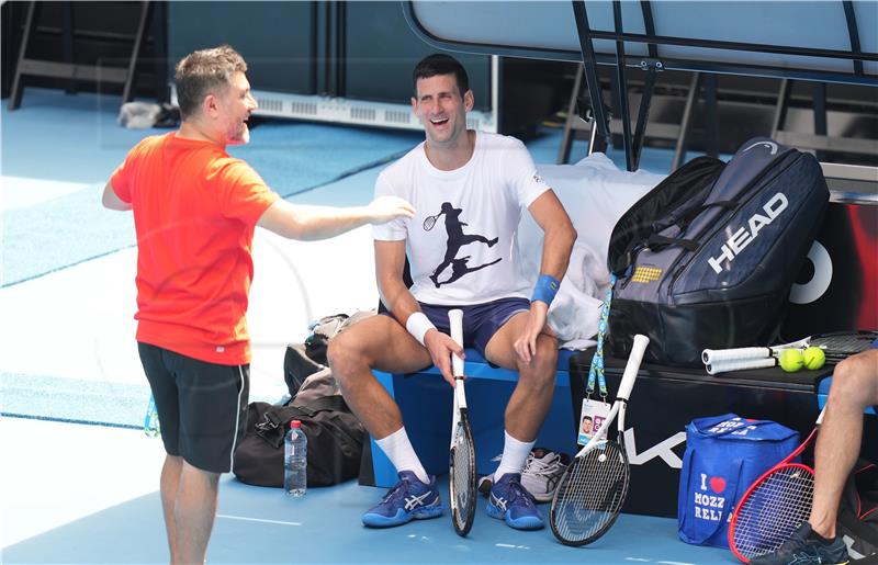 AUSTRALIA TENNIS AUSTRALIAN OPEN PRACTICE SESSIONS