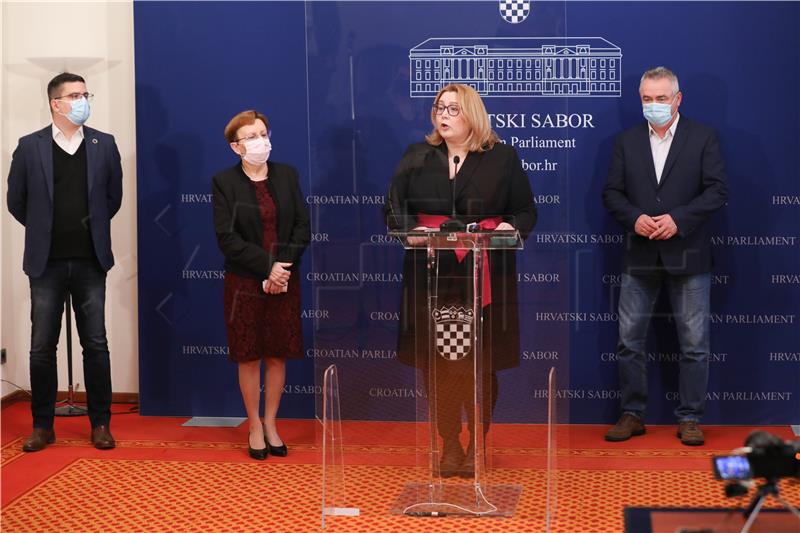 Konferencija za medije Kluba zastupnika Socijaldemokrata