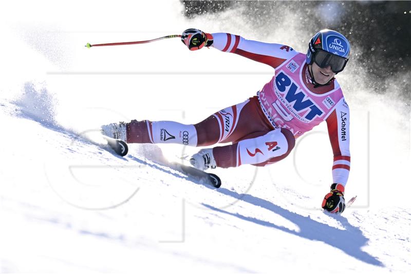 SWITZERLAND ALPINE SKIING WORLD CUP