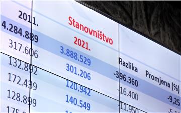 Popis 2021. - Hrvatska ima 3,88 milijuna stanovnika