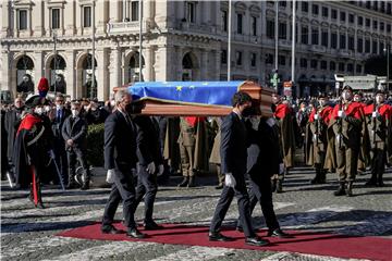 ITALY PEOPLE SASSOLI FUNERAL