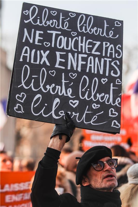 FRANCE PANDEMIC COVID19 PROTEST