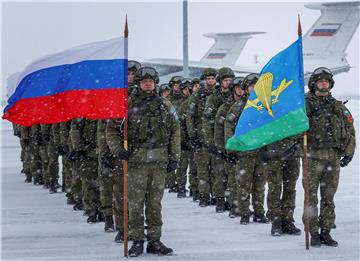 RUSSIA KAZAKHSTAN CSTO PEACEKEEPERS WITHDRAWAL