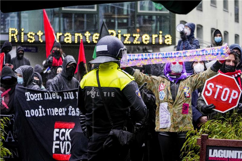 NETHERLANDS PROTEST PANDEMIC CORONAVIRUS COVID19